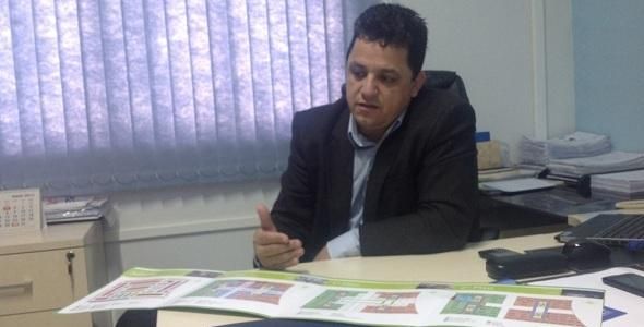 Celco Narciso, diretor executivo do projeto: proje��es indicam que, em cinco anos, o empreendimento dever� responder por cerca de 2% do PIB da cidade (Foto: Noticenter)