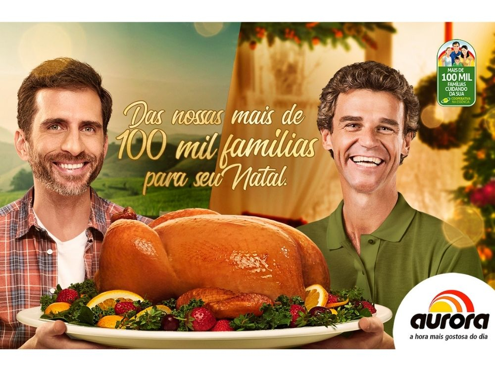 Aurora lança campanha de Boas Festas com otimismo nas vendas de fim de ano