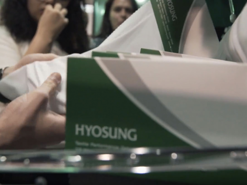 Hyosung anuncia plano de expansão para a produção de elastano creora® no Brasil