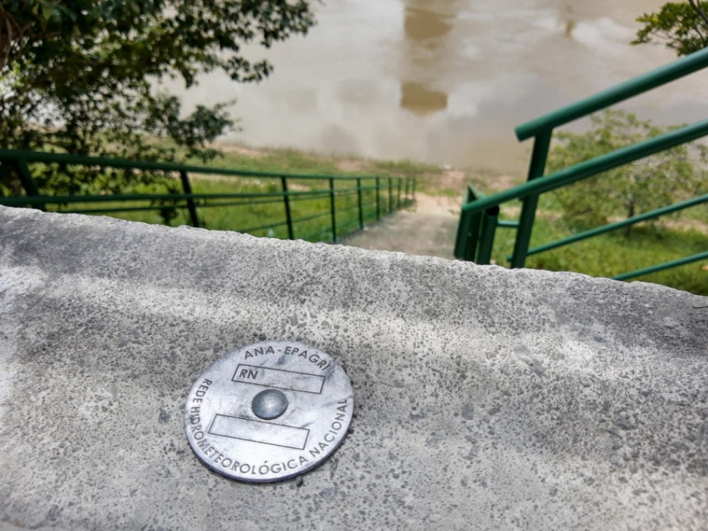 Novas réguas de medição do Rio Itajaí-Açu serão instaladas até o fim deste mês
