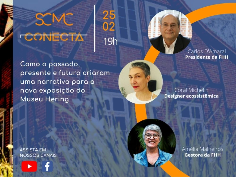 SCMC CONECTA abre nova temporada com Fundação Hermann Hering