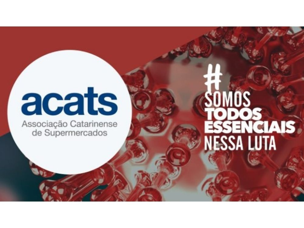 Campanha da Acats estimula engajamento em ações de prevenção nos supermercados