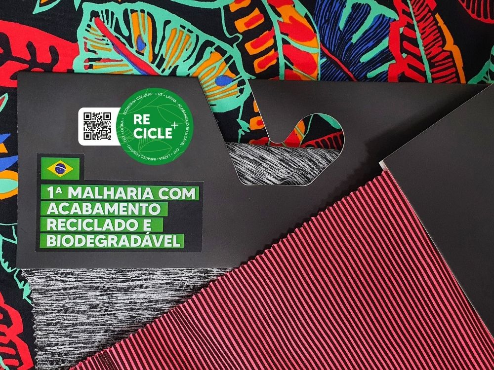 Latina Têxtil é pioneira no Brasil a utilizar o acabamento sustentável nos tecidos 