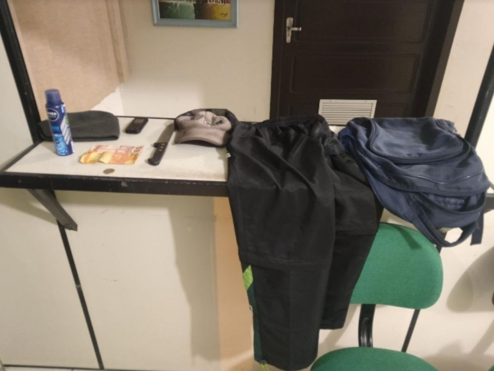Homem é detido após roubar farmácia pela segunda vez