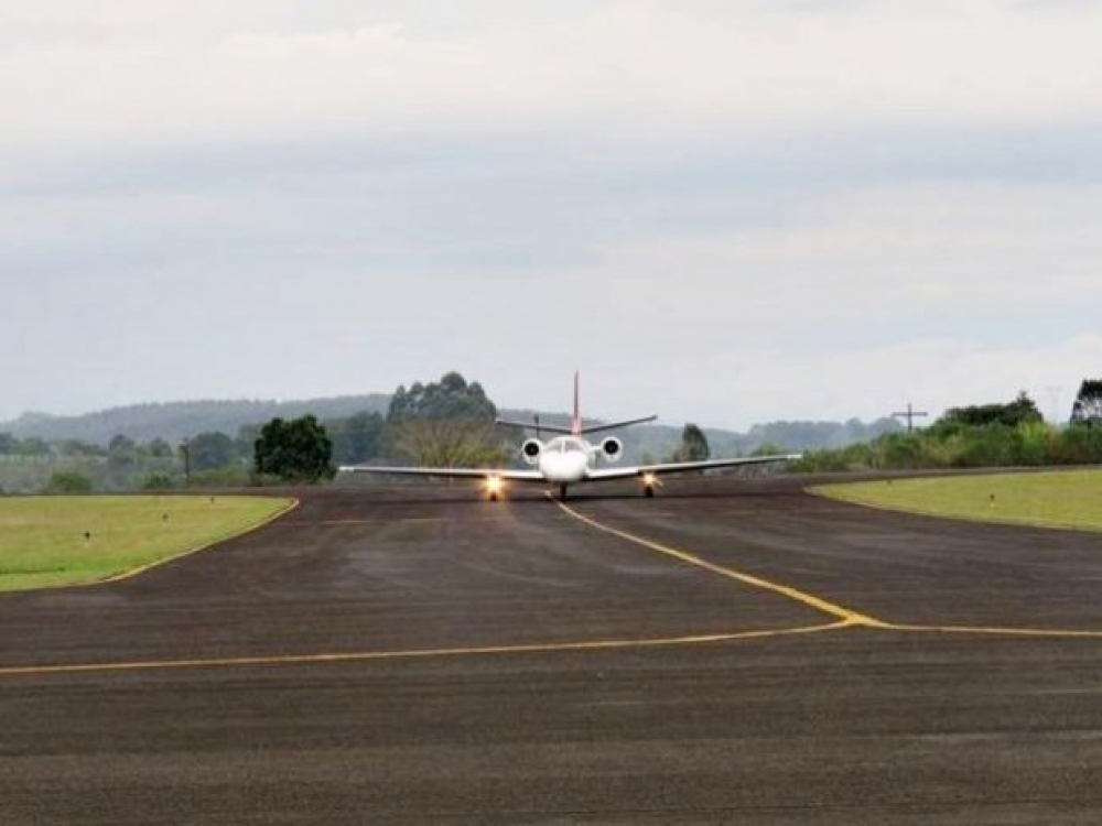 Aeroporto Santa Terezinha, em Joaçaba, terá investimento federal de R$ 16,3 milhões