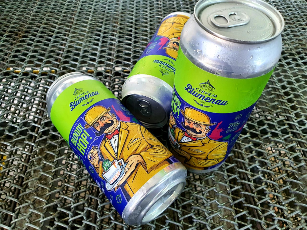 Cerveja Blumenau entra no mercado das latas de cerveja