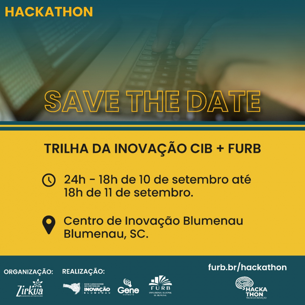 Centro de Inovação Blumenau vai sediar 1º Hackathon com duração de 24 horas