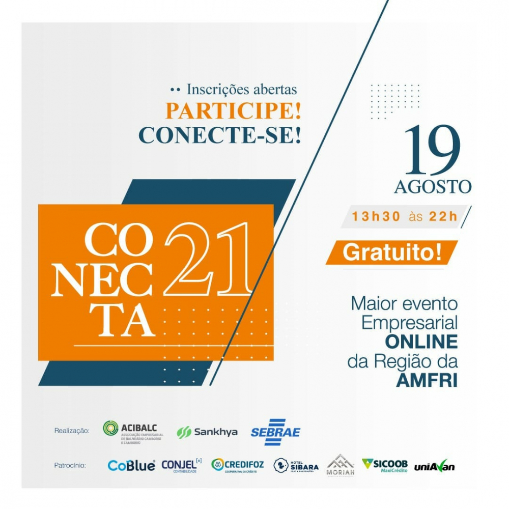 ACIBALC e Sankhya promovem o Conecta 2021 com conteúdos online para empresários