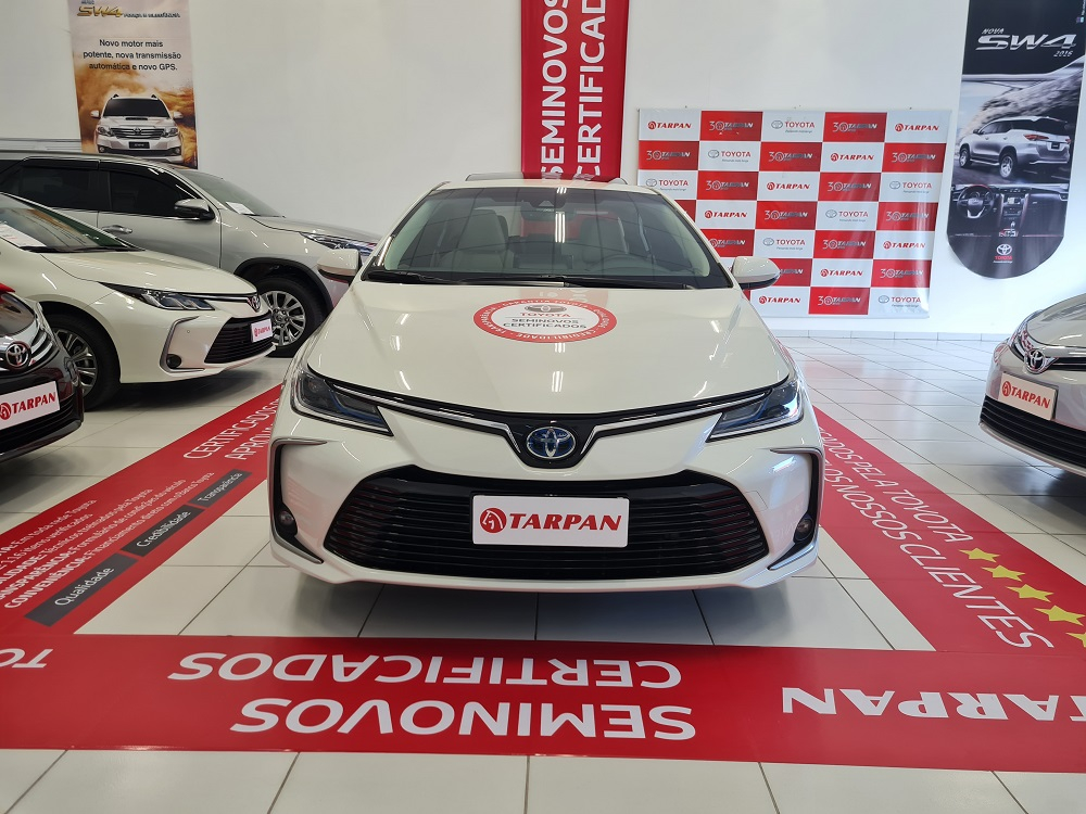 Tarpan disponibiliza Seminovos Certificados da Toyota com 1 ano de garantia de fábrica