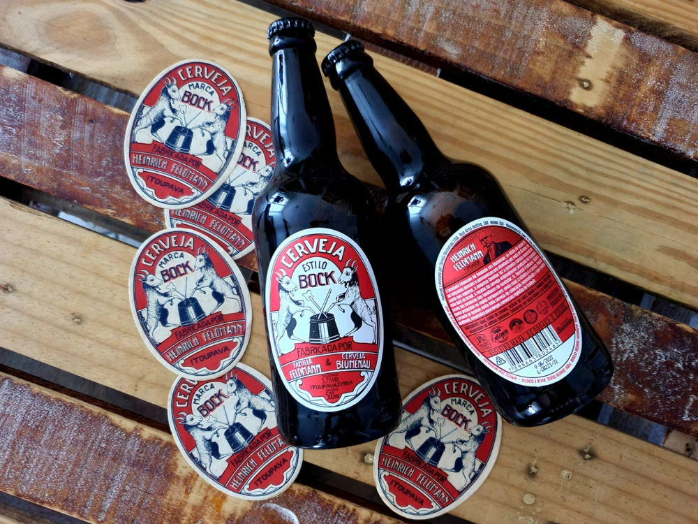 Cerveja Blumenau Bock Feldmann chega ao mercado, homenageando 1ª marca a produzir o estilo no país