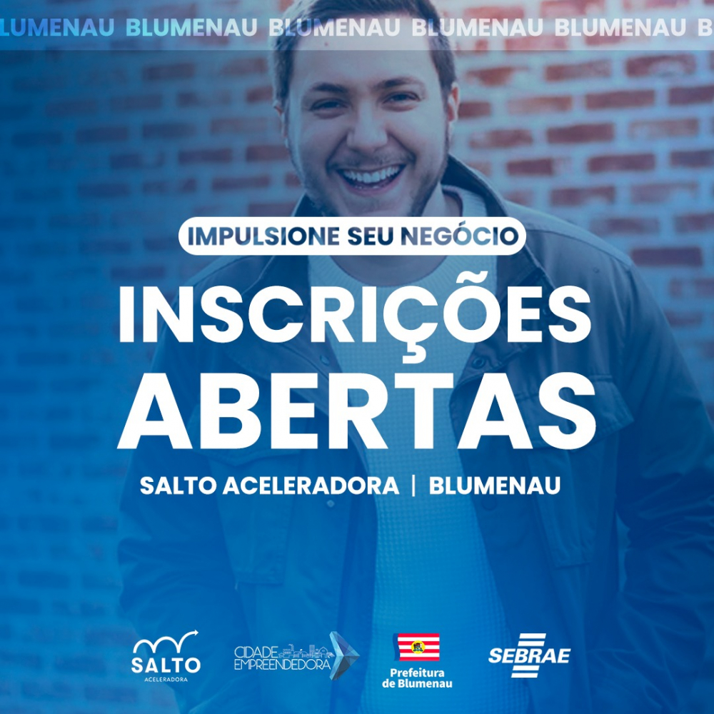 Programa Salto Aceleradora está com inscrições abertas para MEIs de Blumenau