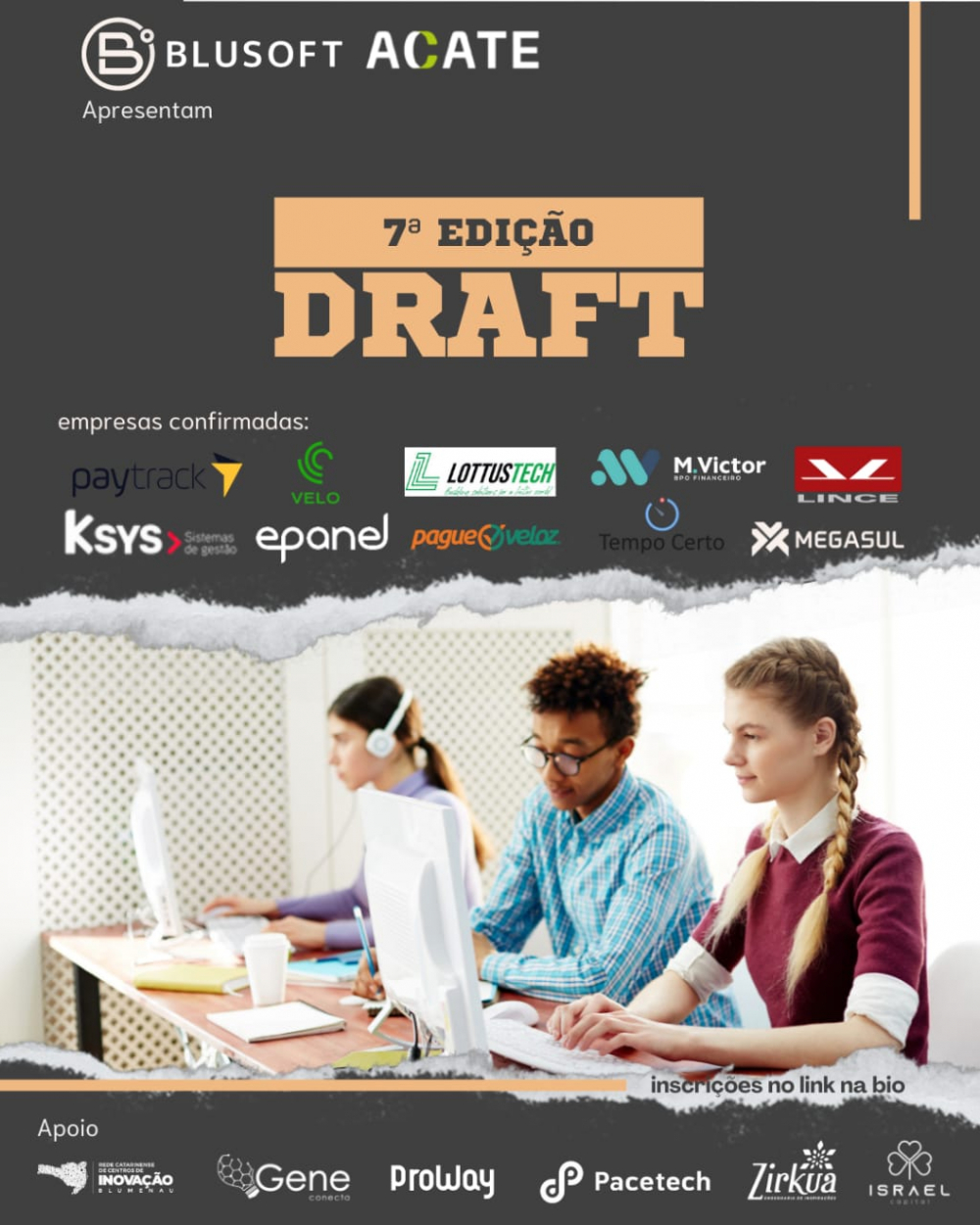 Blusoft promove evento para interessados em atuar no setor da tecnologia