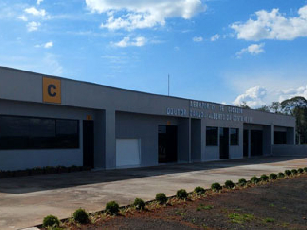 Infraero fará a gestão comercial do Aeroporto de Caçador