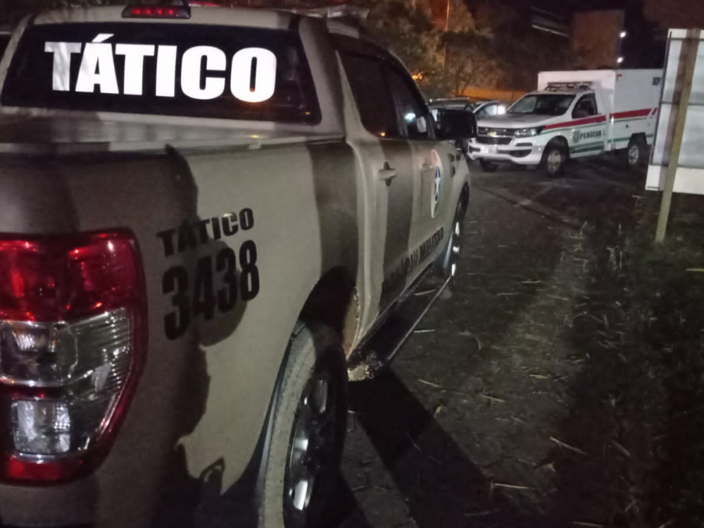 Após confronto com a PM, um assaltante morre e outros dois são presos em Gaspar