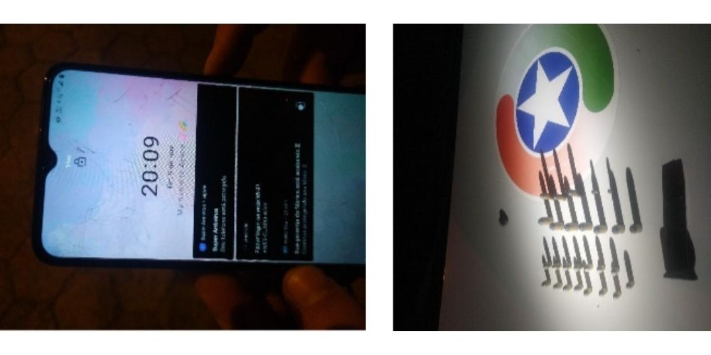 Após discussão, homem quebra celular da companheira e acaba detido