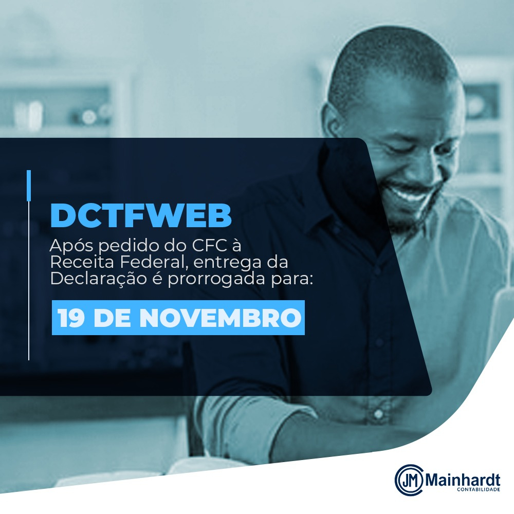 Receita prorroga entrega do DCTFWeb para 19 de novembro