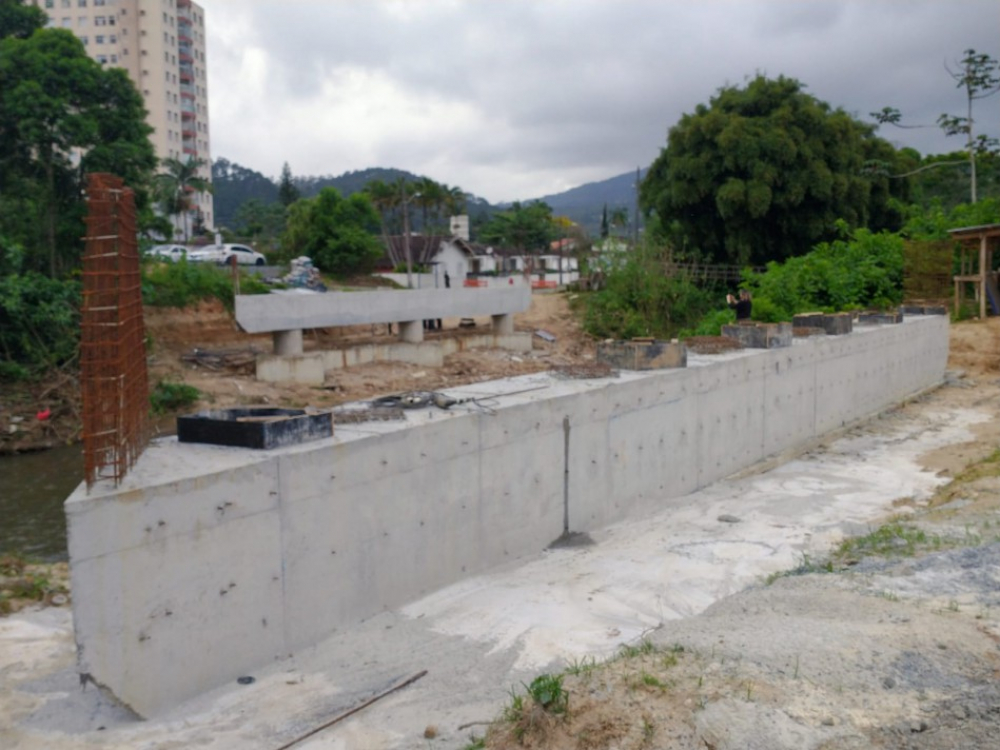 Lançamento das vigas da nova Ponte do Garcia ocorre na próxima segunda-feira