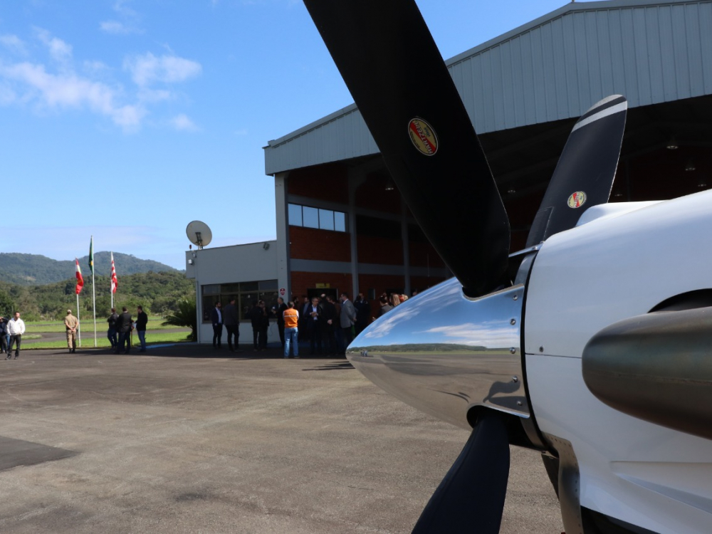 Infraero realiza consultoria técnica para o Aeroporto de Blumenau