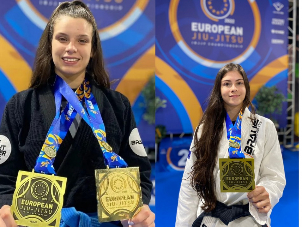 Atletas de Blumenau conquistam medalhas no Campeonato Europeu de Jiu-Jitsu