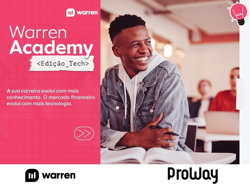 Warren cria programa de formação Tech para  novos talentos na área de TI em Blumenau