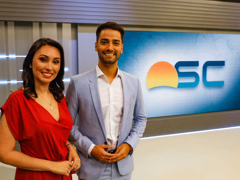 NSC TV investe em inovação e estreia novos cenários