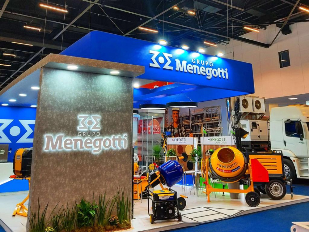 Grupo Menegotti lança novidades durante a Concrete Show