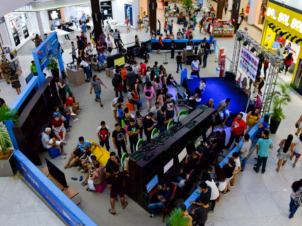 Arena Studio Games traz jogos interativos para o Norte Shopping