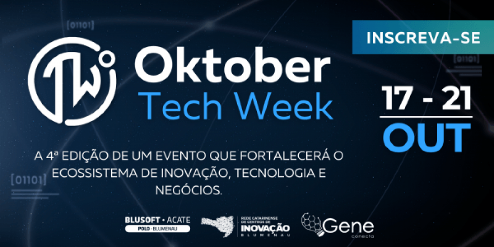 Blusoft-ACATE prepara 4ª edição do Oktober Tech Week