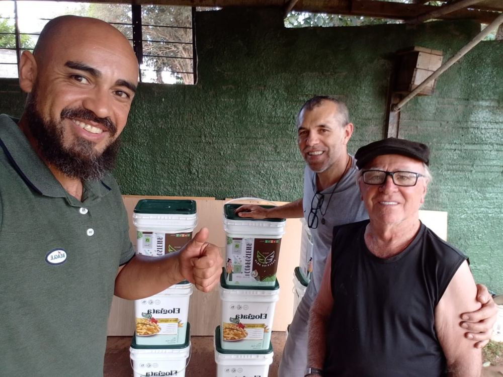 Composteira reduz impactos negativos no meio ambiente