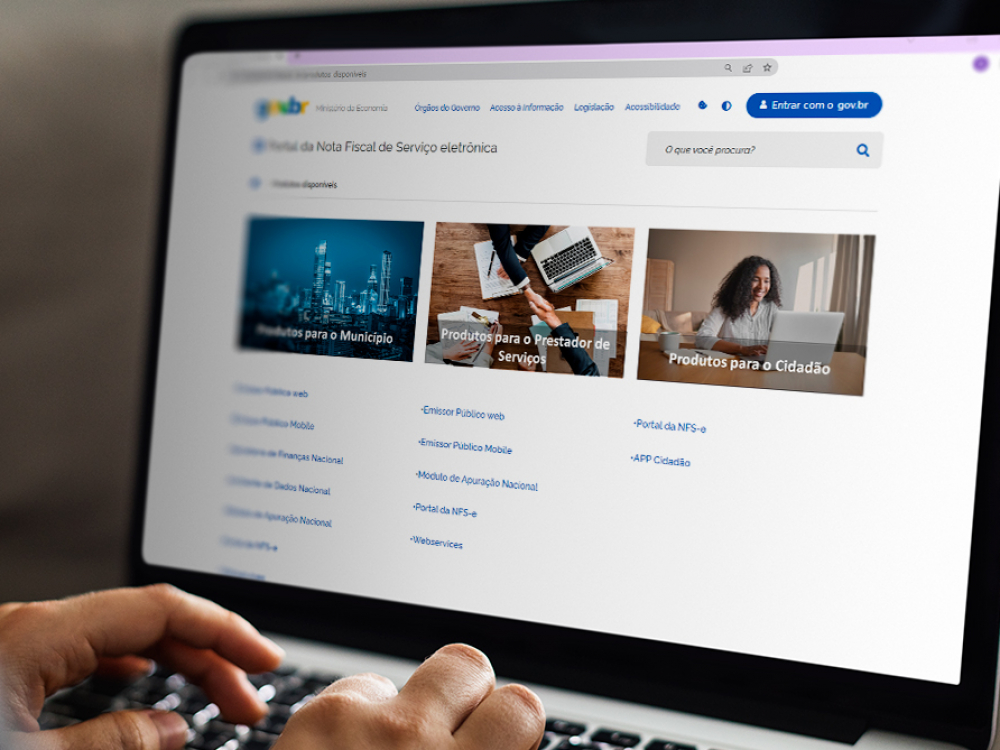 APP emissor de NFS-e — Portal da Nota Fiscal de Serviço eletrônica