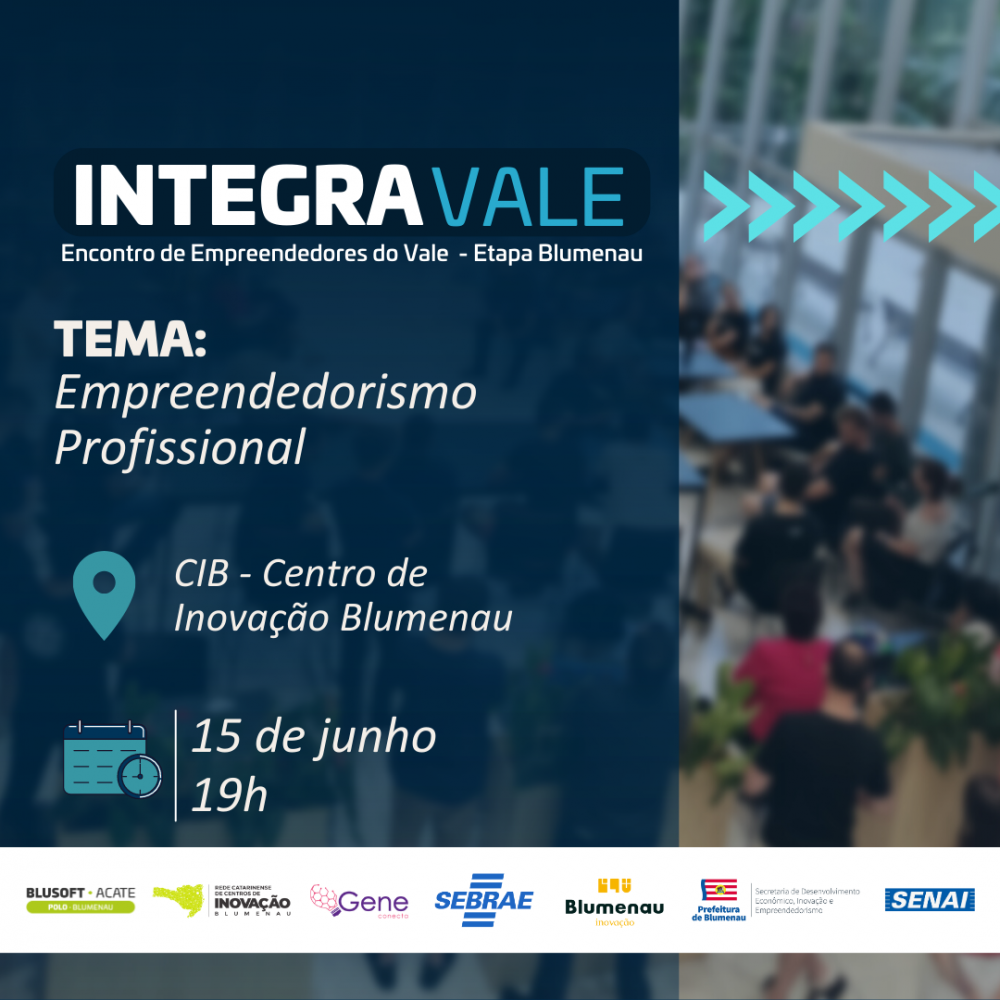 Projeto IntegraVale quer inserir novos empreendedores ao ecossistema local