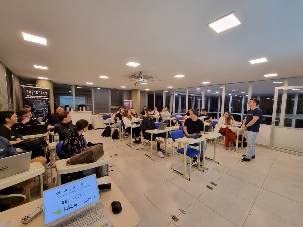 SCAngels lança oficina de pitch com startups e empreendedores da região