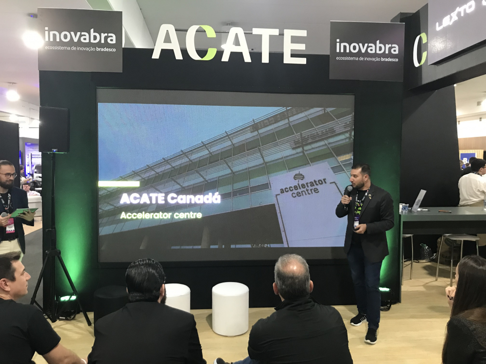 ACATE lança filial no Canadá e firma parceria com hub alemão durante o Startup Summit 2023