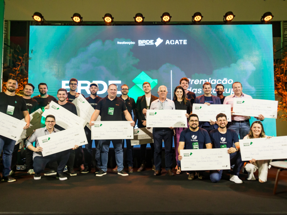 BRDE Labs 2023 anuncia as 12 startups premiadas na capacitação em Santa Catarina
