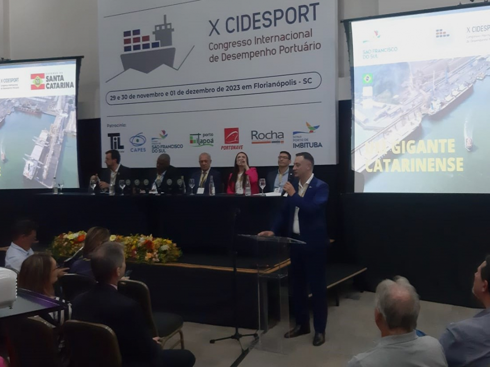 Investimentos do Porto de São Francisco são apresentados em congresso internacional