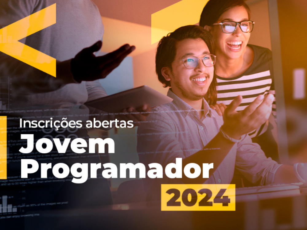 Inscrições abertas para o Programa Jovem Programador 2024