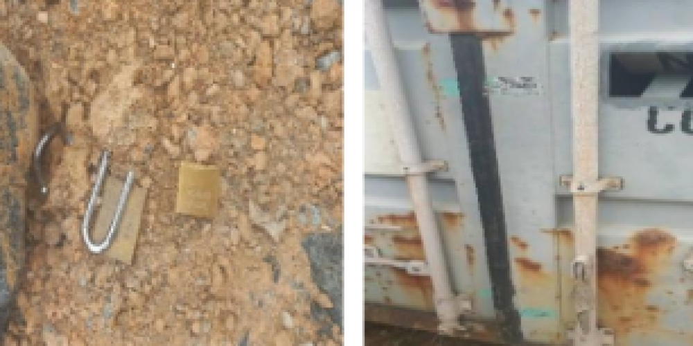 Container é arrombado, ferramentas são furtadas e vítima tem prejuízo de quase R$ 15 mil 