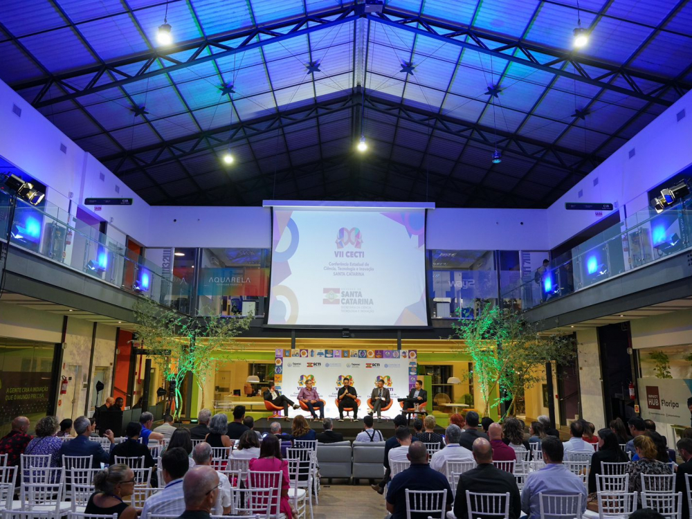 Conferência Estadual de Ciência, Tecnologia e Inovação promove debate e integração para fortalecimento do ecossistema em SC