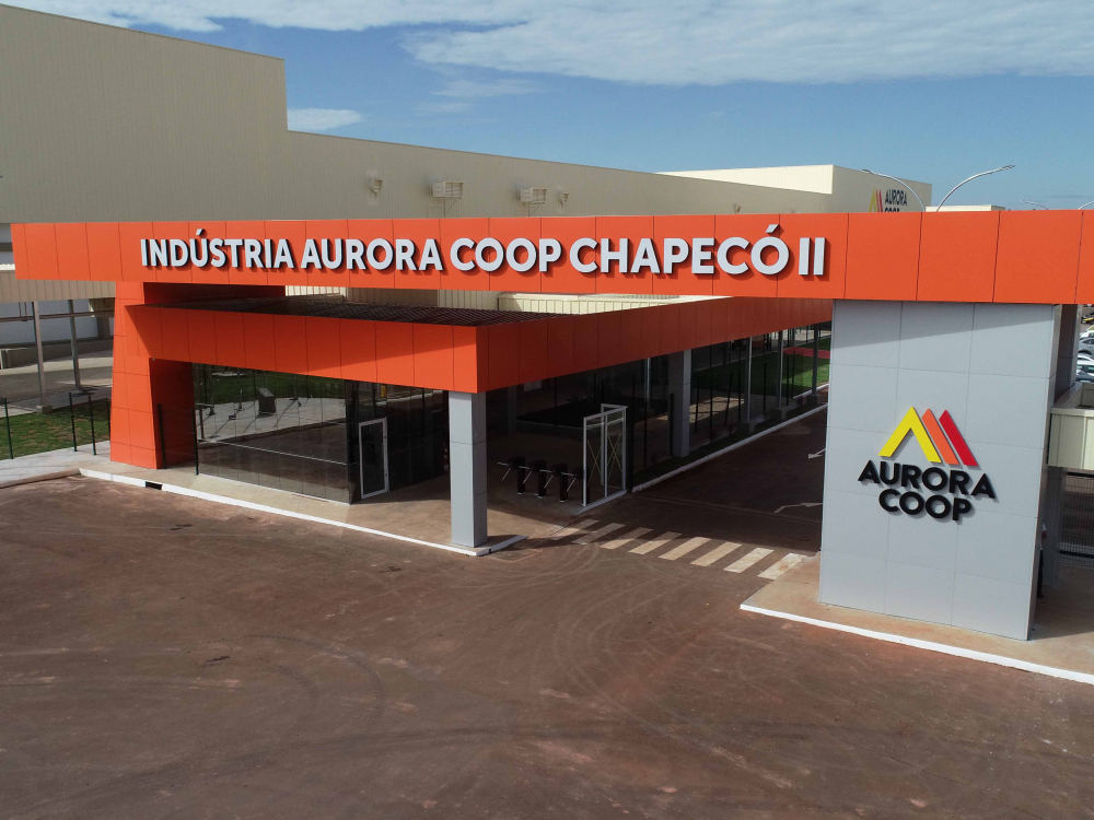 Aurora Coop inaugura moderna unidade industrial em Chapecó