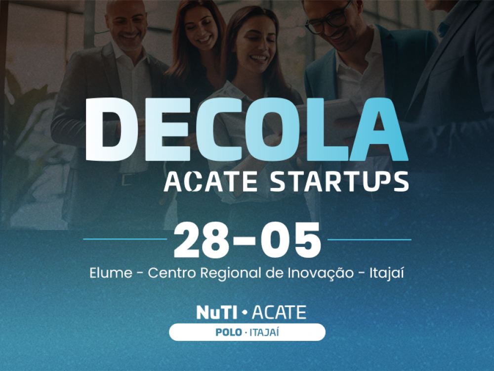 Ecossistema de tecnologia se une em evento para startups do Litoral Norte de SC e Vale do Itajaí