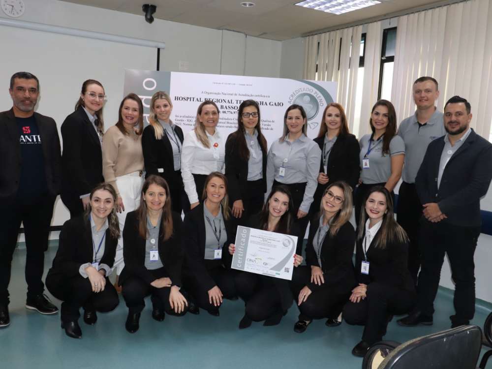 Hospital Regional de São Miguel do Oeste é o único 100% SUS na Região Sul do Brasil a receber certificação inédita