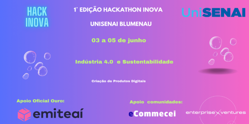 Emiteaí patrocina Hackathon Inova 2024 que ocorre em Blumenau