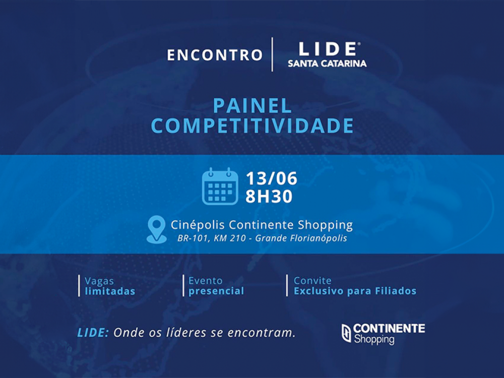 Encontro do LIDE SC e RS foca em melhorar Competitividade do Brasil através de Tecnologia, Sustentabilidade e Saúde