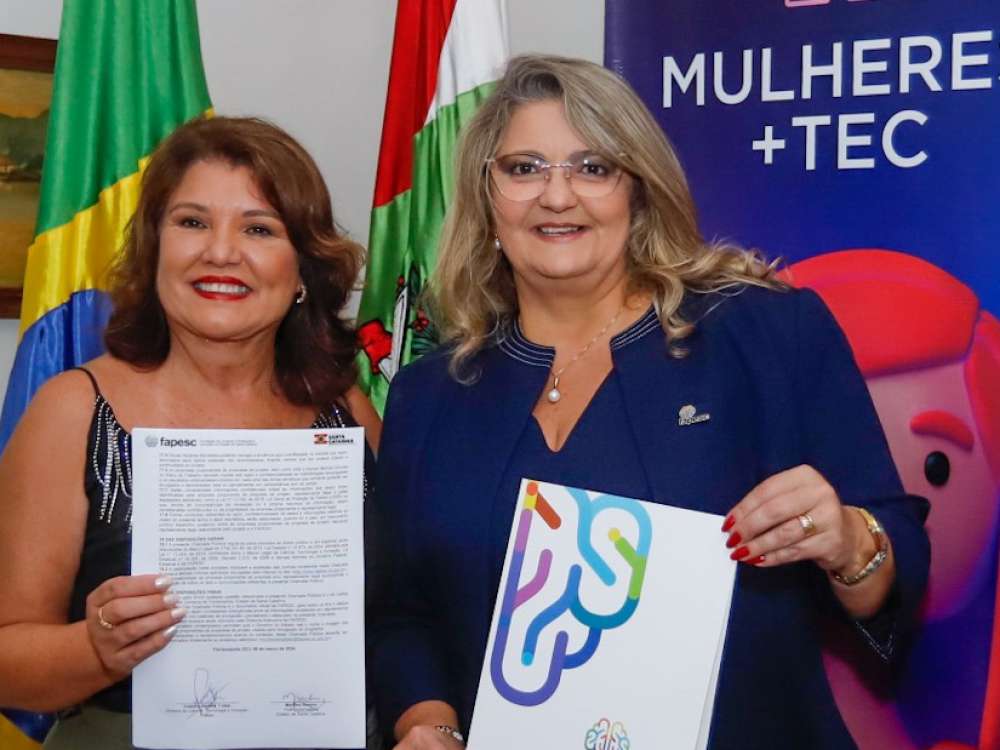 Com aditivo de R$ 1,6 milhão em edital, Fapesc amplia o número de beneficiadas pelo Programa Mulheres+Tec