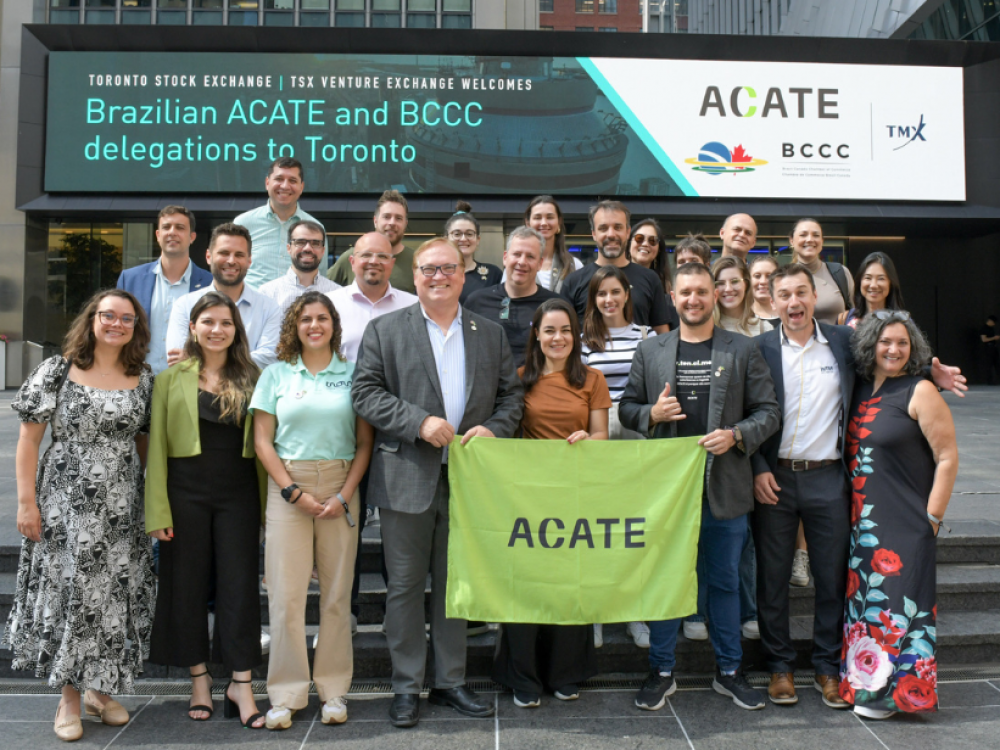 ACATE inaugura filial internacional em meio à missão de empresas catarinenses ao Canadá