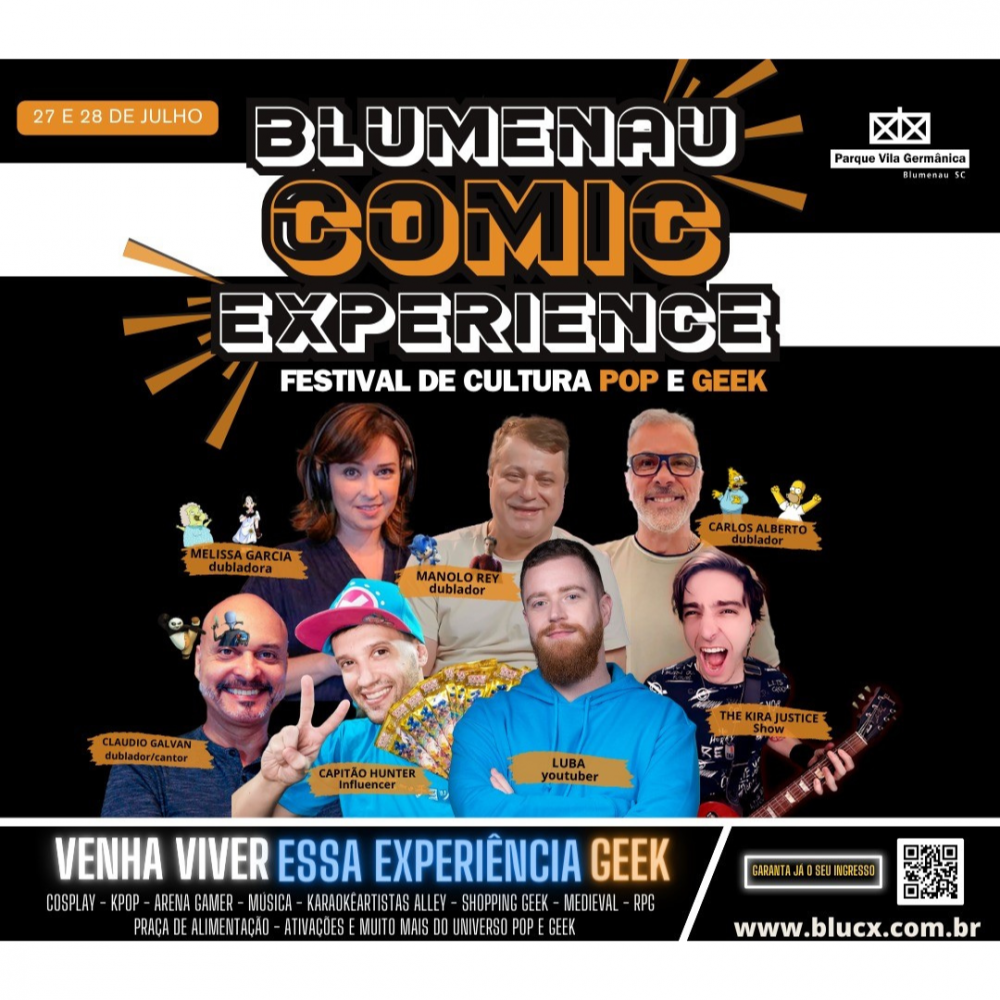 Maior evento de cultura pop de Blumenau e região promete aquecer a economia local