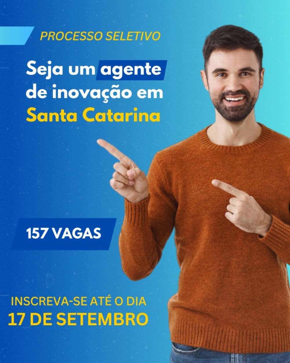 Sebrae/SC seleciona profissionais para projeto de inovação em Santa Catarina