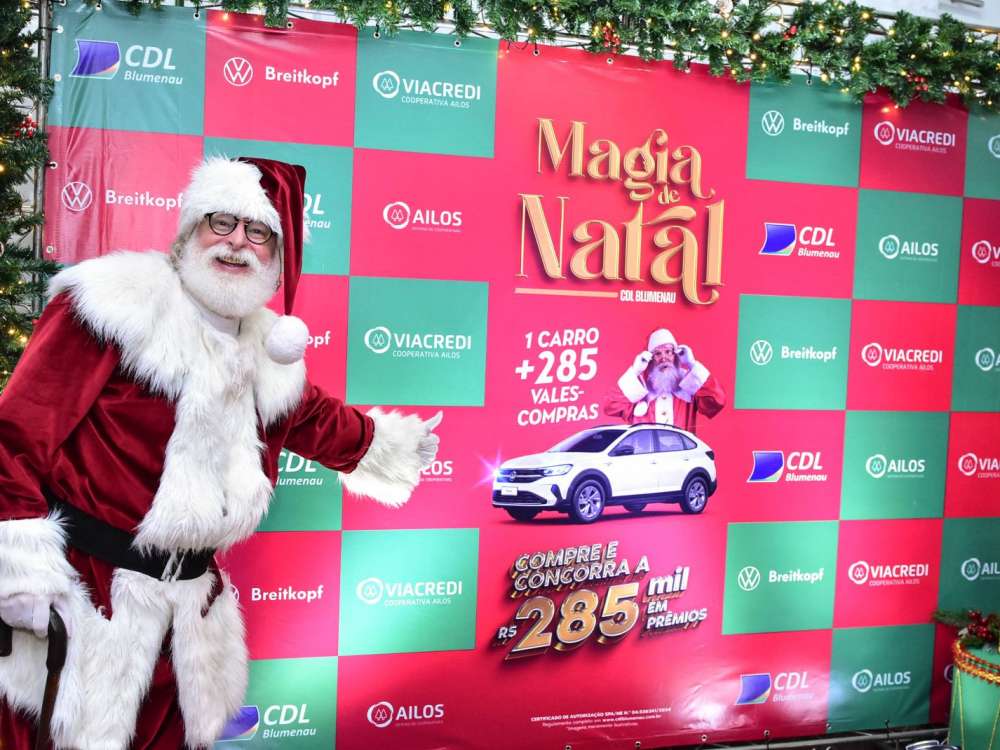 Magia de Natal: conheça os ganhadores do primeiro sorteio da campanha da CDL Blumenau