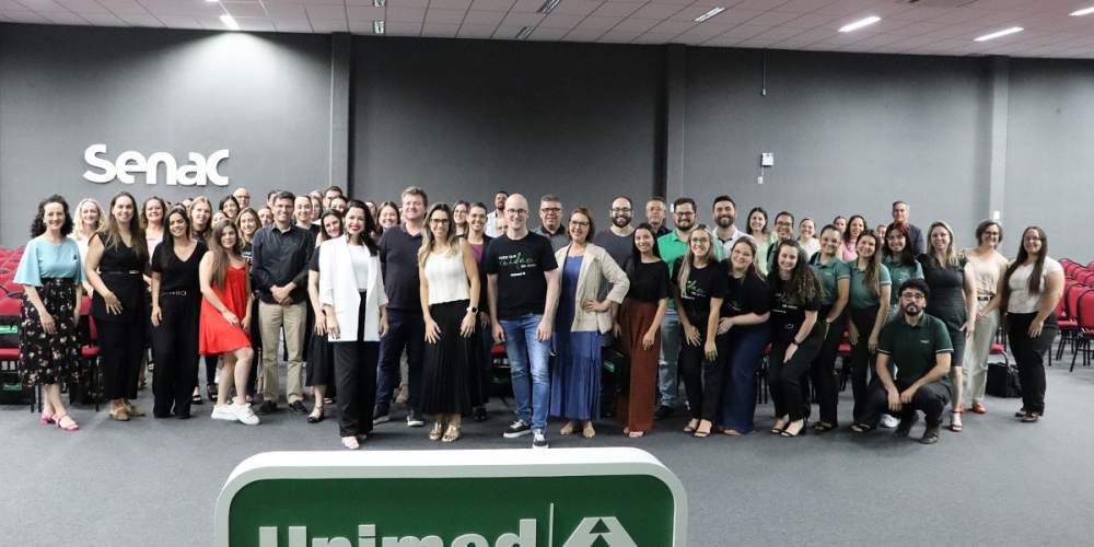 Grupo Unimed Criciúma realiza palestra com especialista internacional para profissionais de RH das empresas parceiras