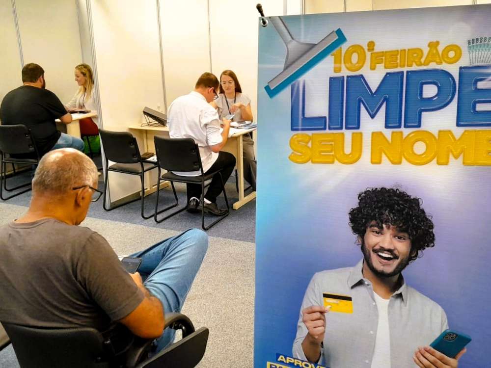 Feirão Limpe Seu Nome da CDL Blumenau termina nesta sexta-feira, dia 6